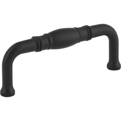 3 Inch Center to Center Durham Cabinet Pull, Matte Black