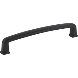 5 Inch (128 mm) Center to Center Milan 1 Cabinet Pull, Matte Black
