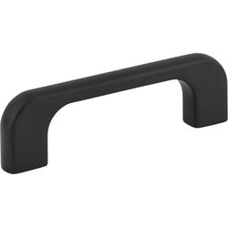 3 Inch Center to Center Alvar Cabinet Pull, Matte Black
