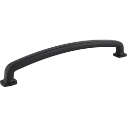 12 Inch Center to Center Belcastel 1 Cabinet Pull, Matte Black