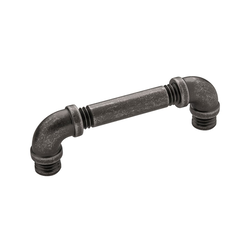 26% OFF Pipeline Pull 3-3/4 inch Center to Center Black Nickel Vibed