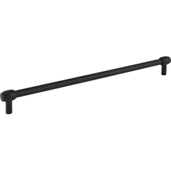 12 Inch (305 mm) Center to Center Hayworth Cabinet Pull, Matte Black