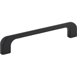 5 Inch (128 mm) Center to Center Alvar Cabinet Pull, Matte Black