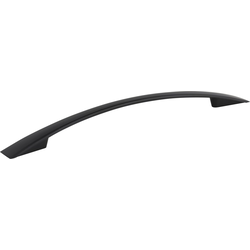 6-5/16 Inch (160 mm) Center to Center Regan Cabinet Pull, Matte Black