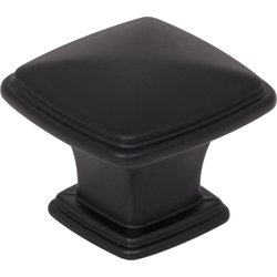 1-3/16 Inch Length Milan 1 T-Shaped Cabinet Knob, Matte Black