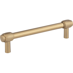 5 Inch (128 mm) Center to Center Hayworth Cabinet Pull, Satin Bronze