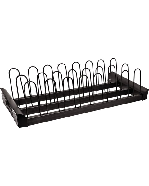 Hafele 36 Inch Width TAG ENGAGE Pull-Out Shoe Rack