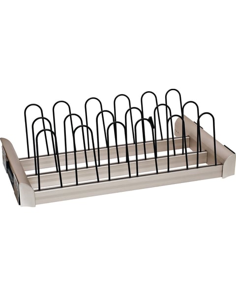 Hafele TAG ENGAGE 24 Inch Width Pull-Out Shoe Rack