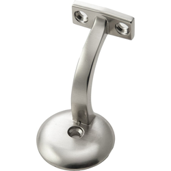 26% OFF One Piece Handrail Bracket, Satin Nickel