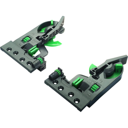 Dynapro 3D Flanged Front Locking Device, Pair (Left/Right)