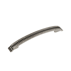 Sydney 5-1/16 Inch Center to Center Black Nickel Vibed Cabinet Pull