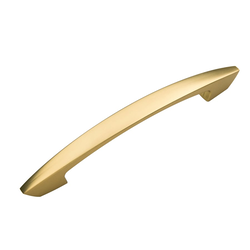 Velocity Pull 128MM Center to Center Flat Ultra Brass