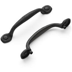 Hickory Hardware P3001-RI-10B, Refined Rustic 3 Inch Center to Center Cabinet Pull, Rustic Iron (10 Pack) Hickory Hardware P3001-RI-10B, Refined Rustic 3 Inch Center to Center Cabinet Pull, Rustic Iron (10 Pack)