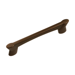 Wisteria 3-3/4 Inch Center to Center Refined Bronze Cabinet Pull