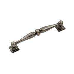 Somerset 5-1/16 Inch Center to Center Black Nickel Vibed Cabinet Pull