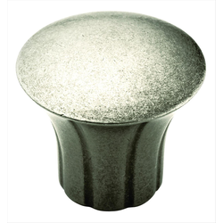 Clearance Sale, Vasari 1-5/16 Inch Diameter Antique Nickel Cabinet Knob