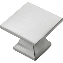 18% OFF Studio 1-1/4 Inch Square (Flat) Cabinet Knob, Satin Nickel (10 Pack)