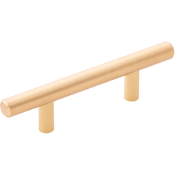 Bar Pull 2-1/2 Inch (64mm) Center to Center Cabinet Pull, Brass