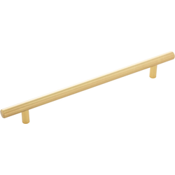 Bar Pull 7-9/16 Inch (192mm) Center to Center Cabinet Pull, Brass
