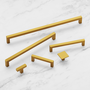 Brushed Golden Brass