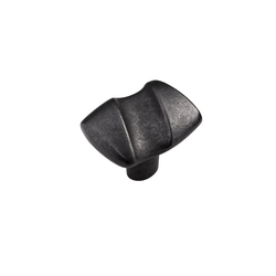Serendipity Knob 1-1/4 inch Diameter Black Iron