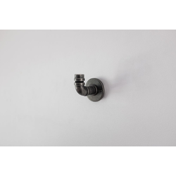 Pipeline 2-1/2 Inch Long Cabinet Knob, Black (10 Pack)