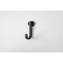 Euro-Contemporary 4-3/4 Inch Long Cabinet Knob, Black Iron (10 Pack)