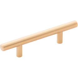 Bar Pull 3 Inch Center to Center Cabinet Pull, Brass (10 Pack)