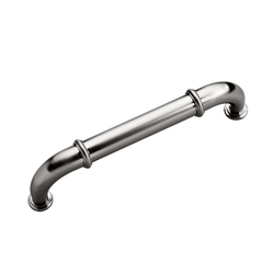 Cottage Appliance Pull 8 inch Center to Center Satin Nickel