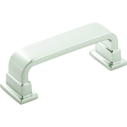Brighton 3 Inch Center to Center Cabinet Pull, Satin Nickel