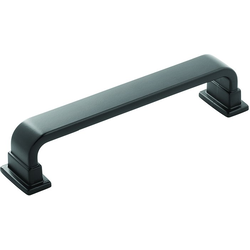 Brighton 5-1/16 Inch (128mm) Center to Center Cabinet Pull, Black