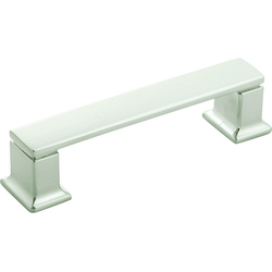 Cambridge 3-3/4 Inch (96mm) Center to Center Cabinet Pull, Satin Nickel