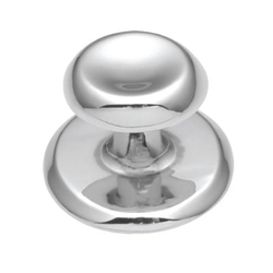 Sunnyside 1-1/8 Inch Diameter Chrome Cabinet Knob