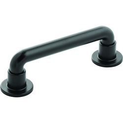 Urbane 3-3/4 Inch (96mm) Center to Center Cabinet Pull, Black