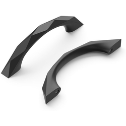 Karat 3 Inch Center to Center Cabinet Pull, Black