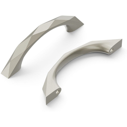 Karat 3 Inch Center to Center Cabinet Pull, Satin Nickel