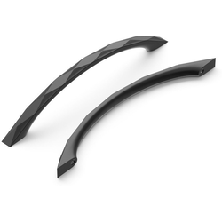 Karat 6-5/16 Inch (160mm) Center to Center Cabinet Pull, Black