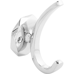 Karat 1-1/4 Inch (32mm) Center to Center Hook- Chrome