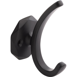 Karat 1-1/4 Inch (32mm) Center to Center Hook- Black