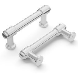 Piper 3 Inch Center to Center Cabinet Pull, Chrome
