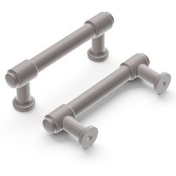 Piper 3 Inch Center to Center Cabinet Pull, Satin Nickel