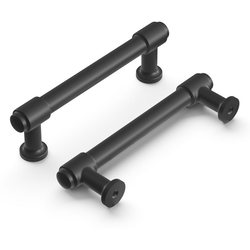 18% OFF Piper 3-3/4 Inch (96mm) Center to Center Cabinet Pull, Black