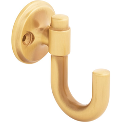 18% OFF Piper 1-1/8 Inch Center to Center Hook- Brushed Golden Brass