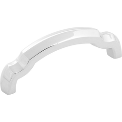 Veranda 3 Inch Center to Center Cabinet Pull, Chrome
