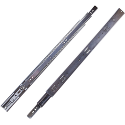 20 Inch Soft Close Full Extension Ball Bearing Side Mount Drawer Slide, Cadmium