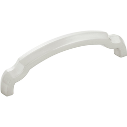 Veranda 3-3/4 Inch (96mm) Center to Center Cabinet Pull, Satin Nickel