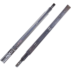 24 Inch Soft Close Full Extension Ball Bearing Side Mount Drawer Slide, Cadmium