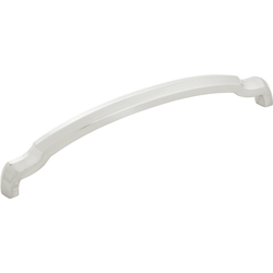 Veranda 6-5/16 Inch (160mm) Center to Center Cabinet Pull, Satin Nickel