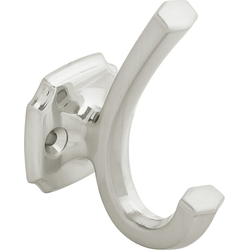 Veranda 1 Inch Center to Center Hook- Satin Nickel