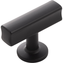 Woodward 1-15/16 Inch X 15/16 Inch T-Knob- Black